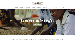 Desktop Screenshot of lamppostcoffee.com